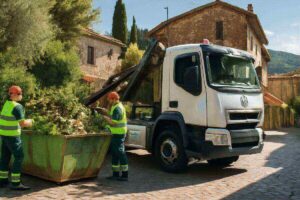 Location de benne à Valbonne : évacuation rapide avec SL Services