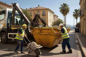 Location de benne à Golfe-Juan : solution rapide pour déchets de chantier avec SL Services
